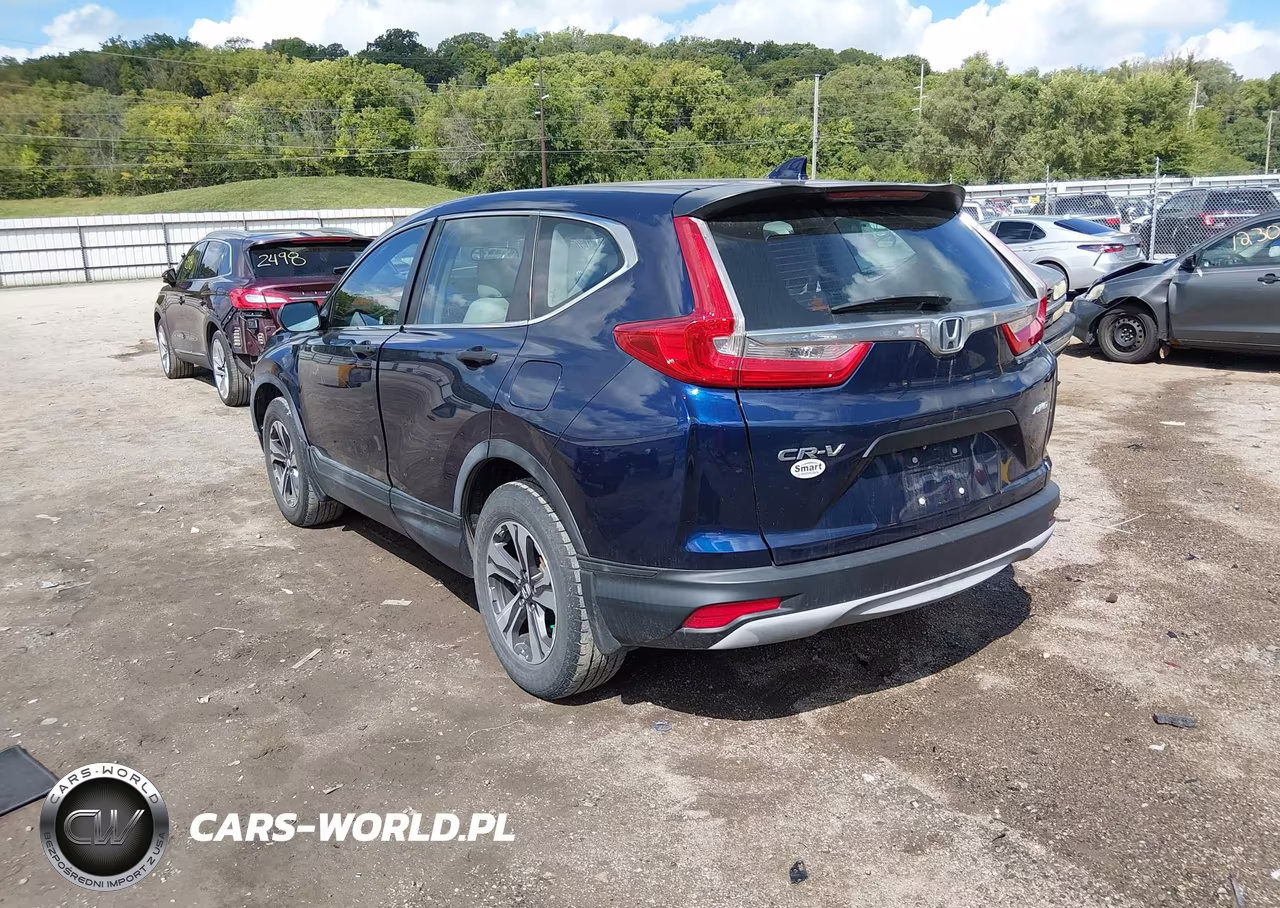 2017 Honda Cr-V Lx VIN:5J6RW6H38HL004874 - 3
