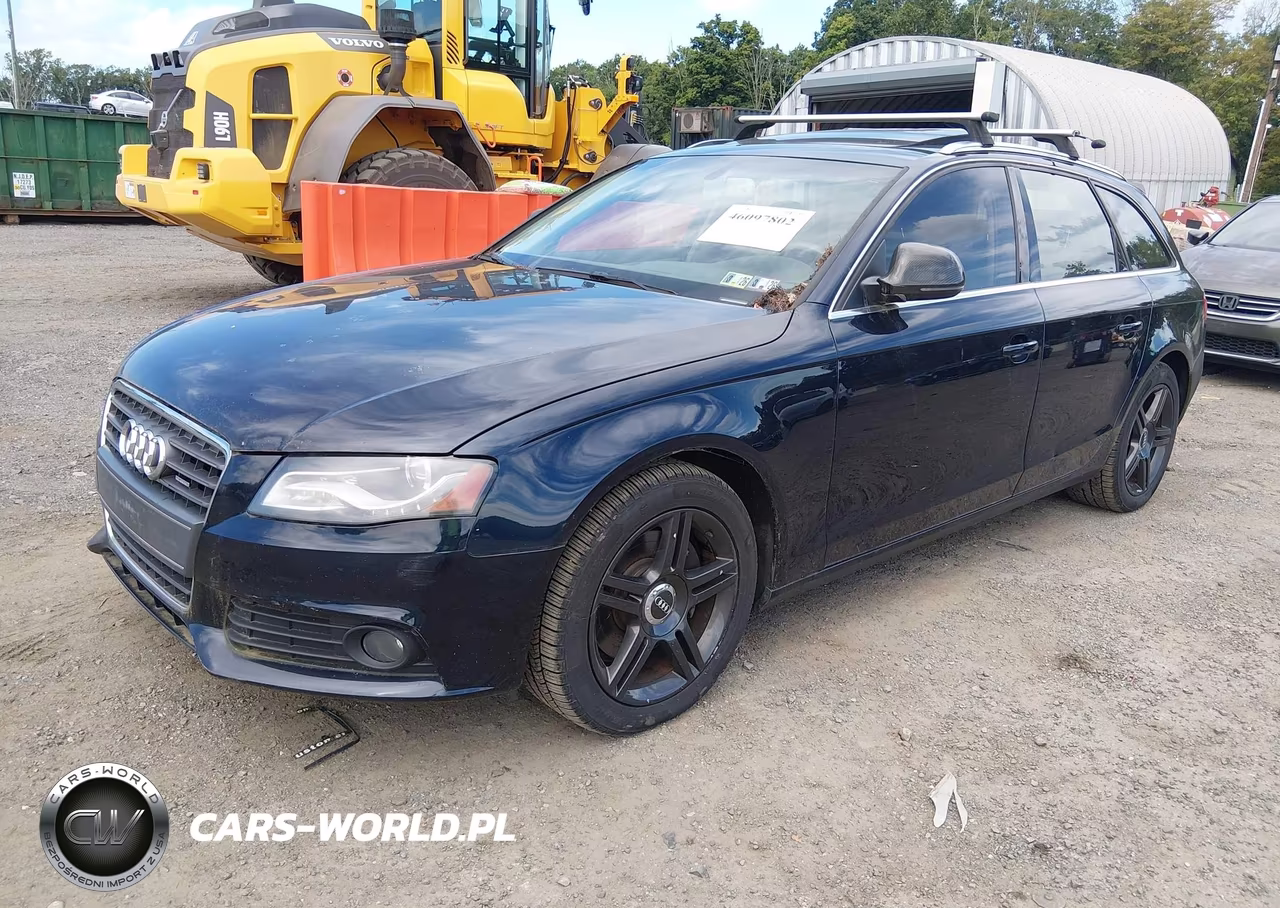 2009 Audi A4 2.0T Avant VIN:WAUGF78K19A190813 - 2