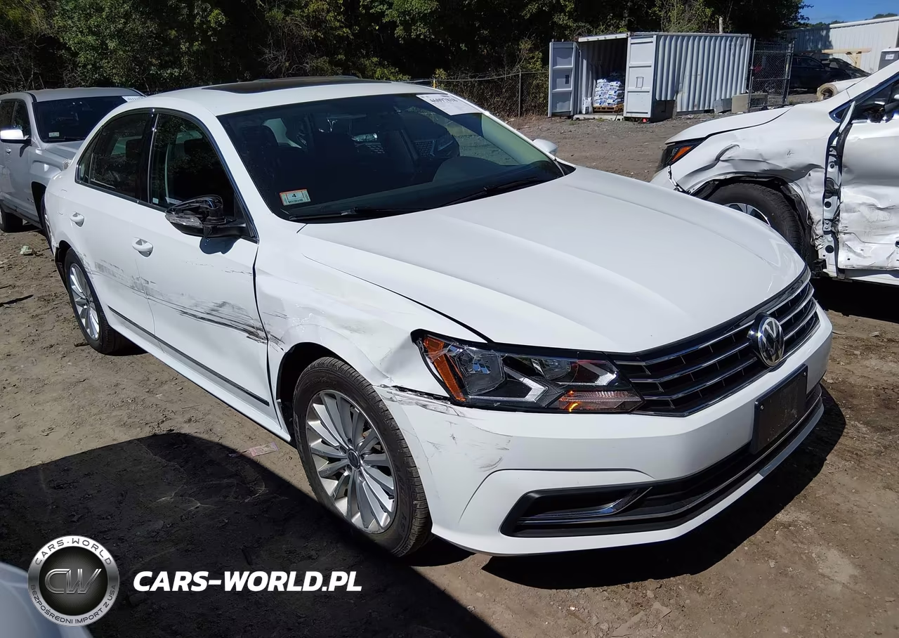 2017 Volkswagen Passat 1.8T Se VIN:1VWBT7A36HC048689 - 1