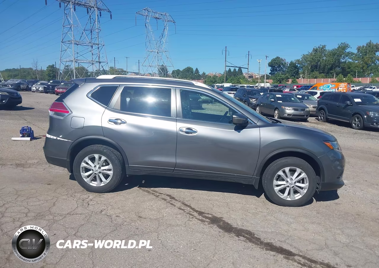2015 Nissan Rogue Sv VIN:KNMAT2MV1FP554788 - 13