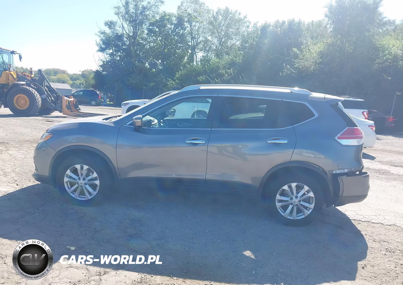 2015 Nissan Rogue Sv VIN:KNMAT2MV1FP554788 - 14