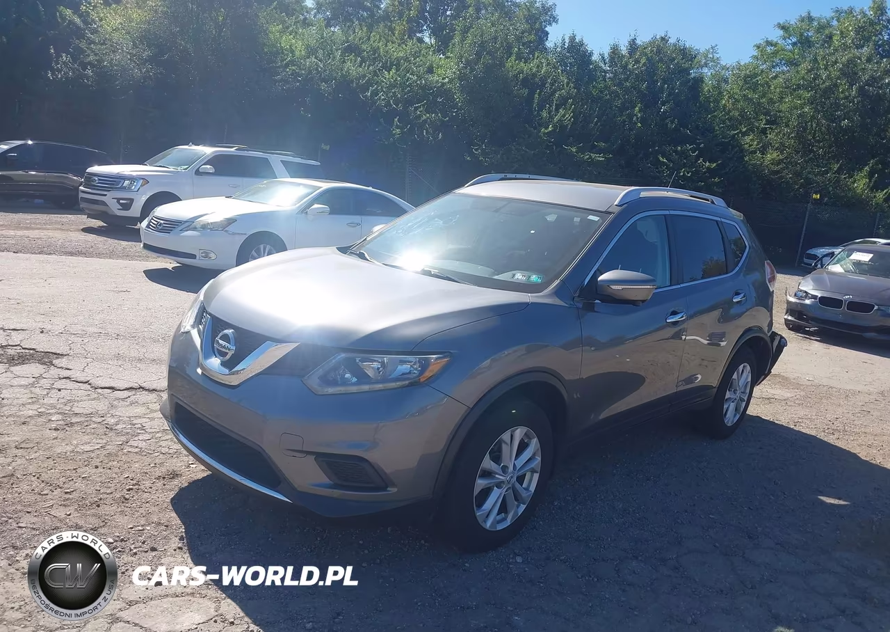 2015 Nissan Rogue Sv VIN:KNMAT2MV1FP554788 - 2
