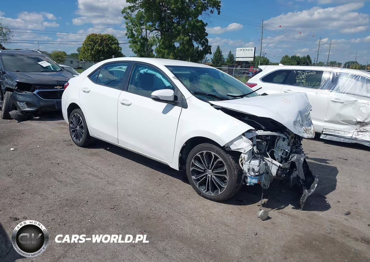 2016 Toyota Corolla S Plus