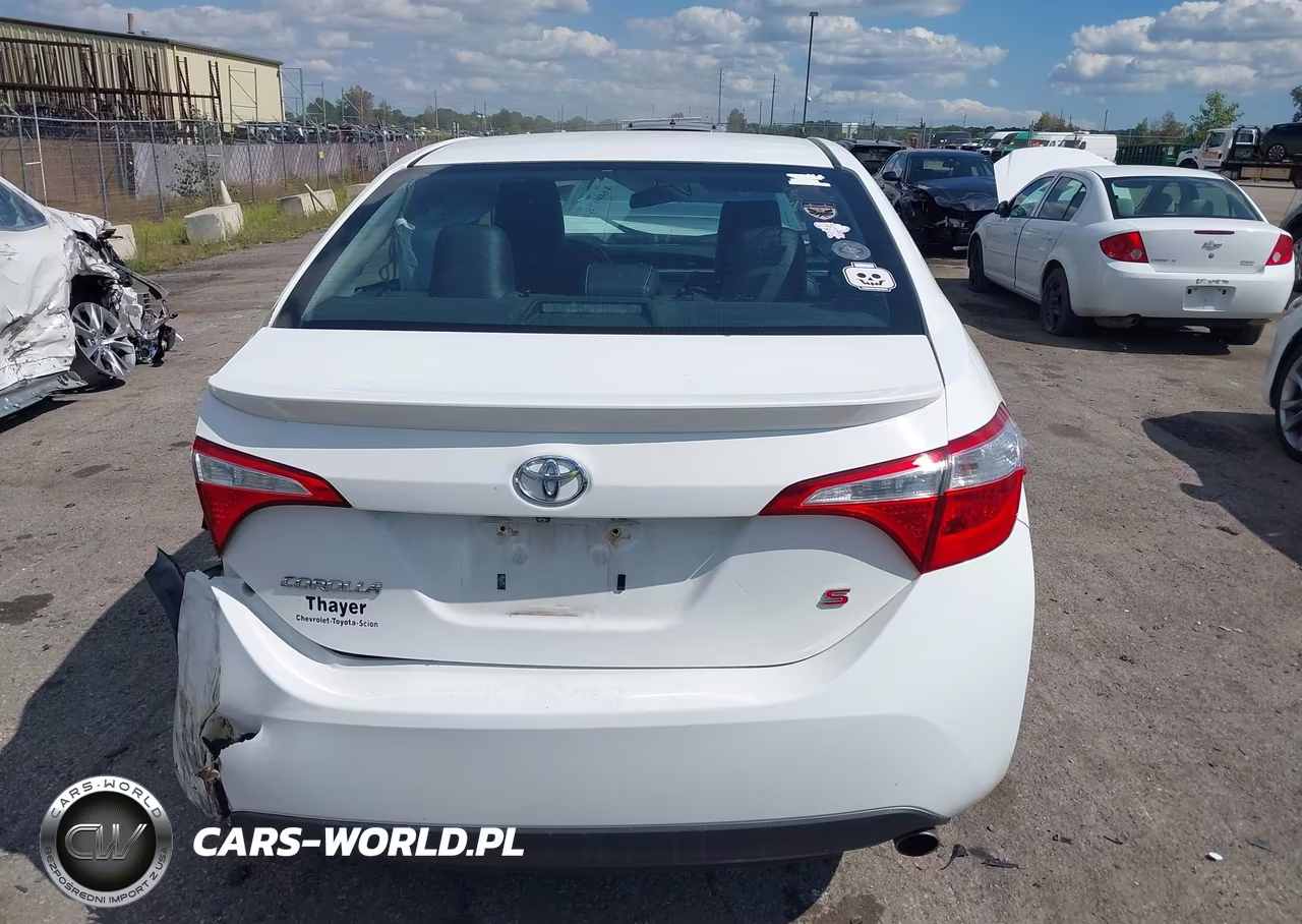 2016 Toyota Corolla S Plus VIN:5YFBURHE8GP465501 - 16