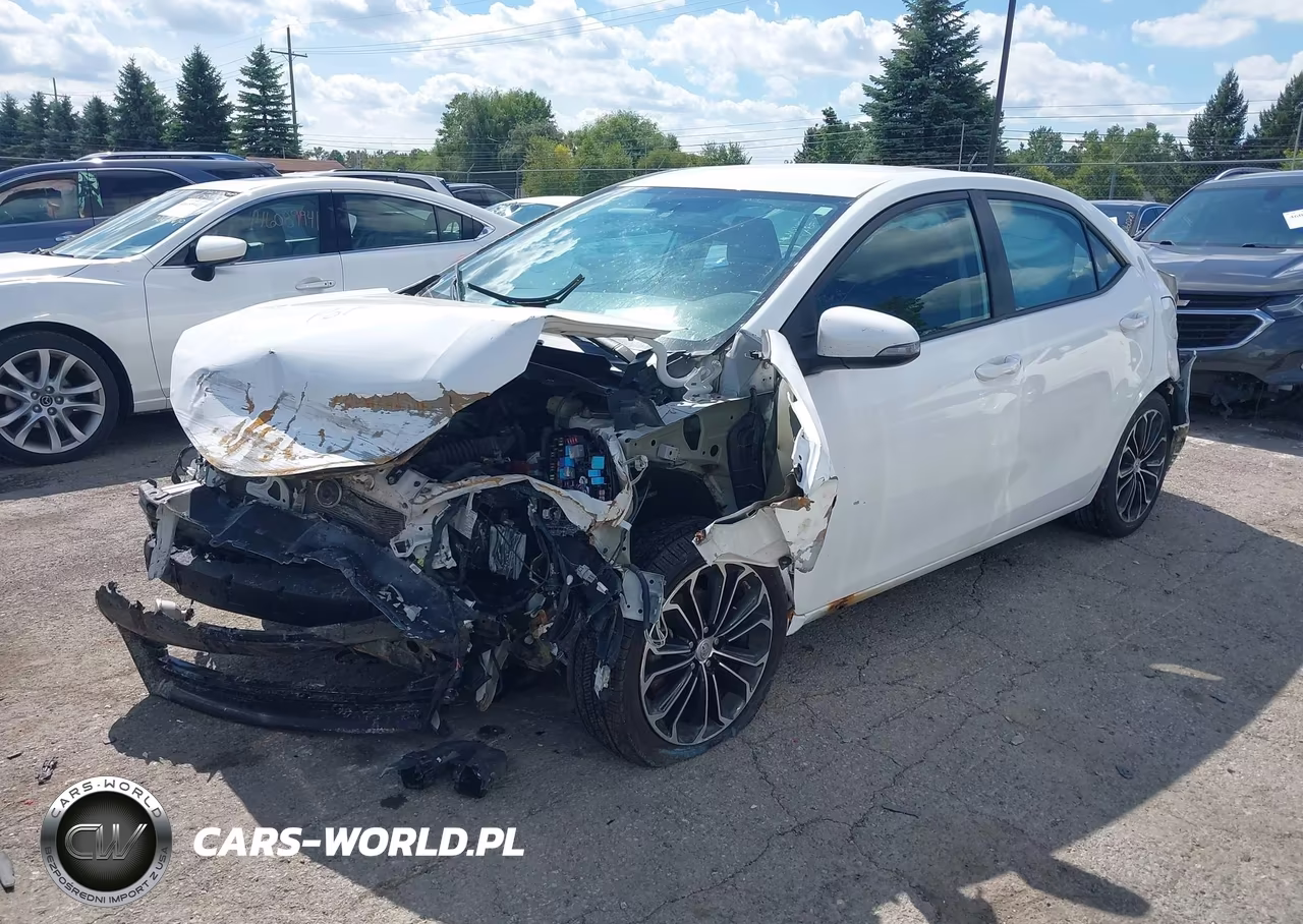 2016 Toyota Corolla S Plus VIN:5YFBURHE8GP465501 - 2