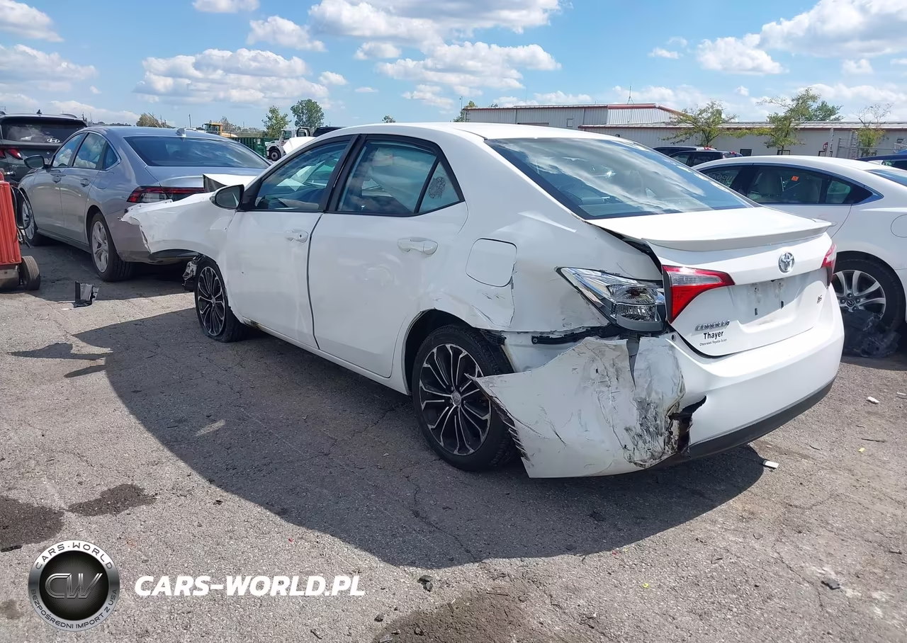 2016 Toyota Corolla S Plus VIN:5YFBURHE8GP465501 - 3