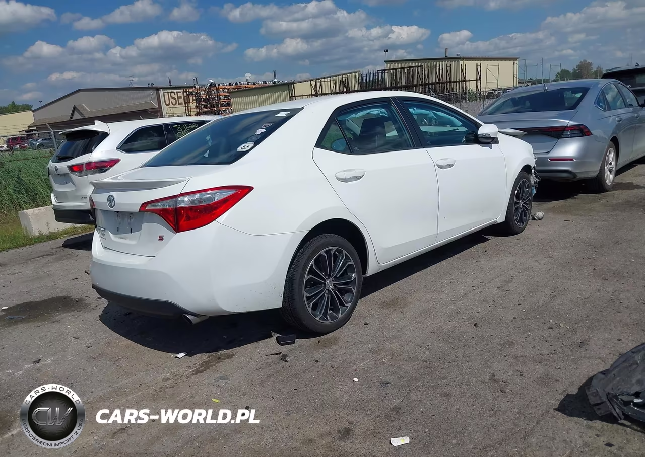 2016 Toyota Corolla S Plus VIN:5YFBURHE8GP465501 - 4