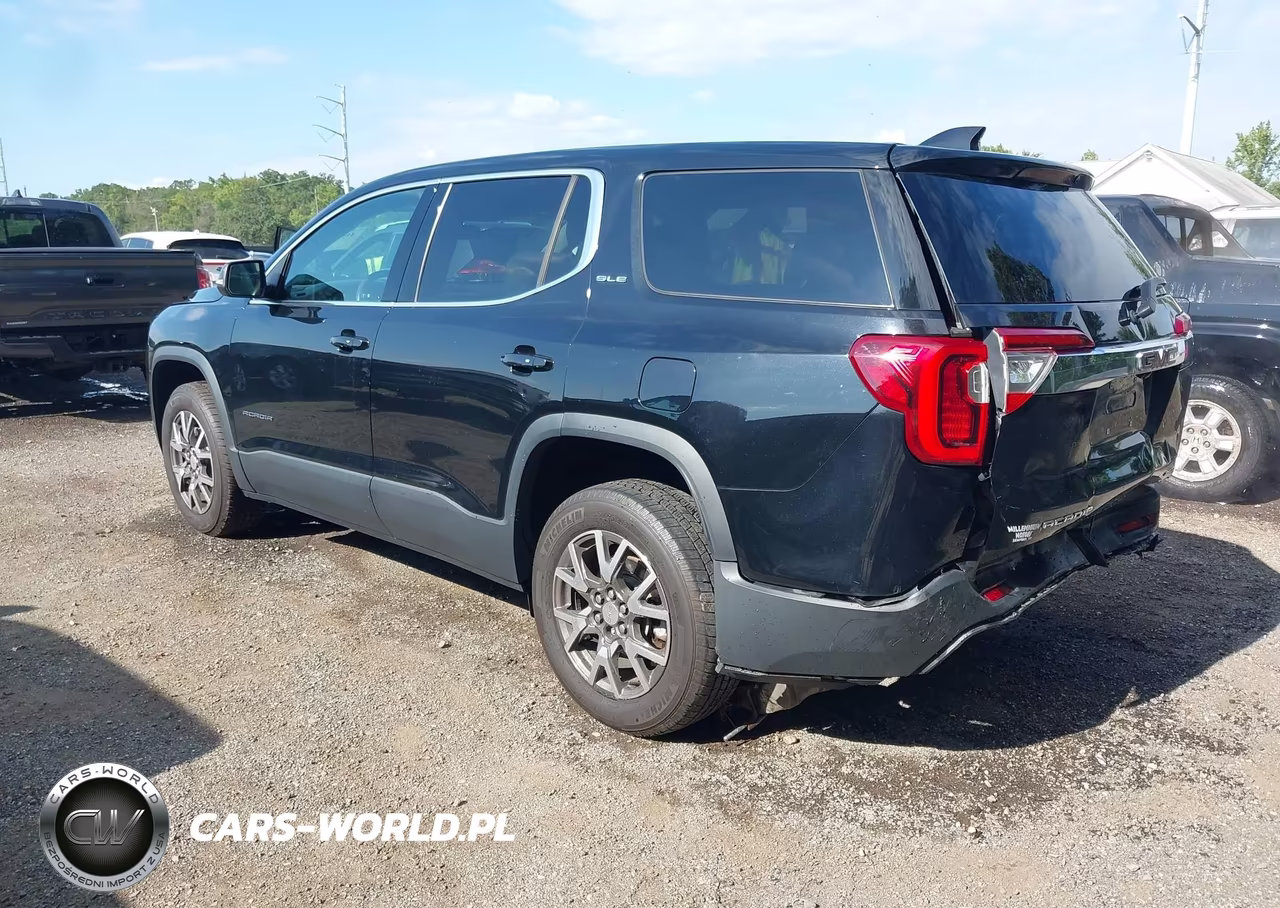 2020 GMC Acadia Fwd Sle VIN:1GKKNRL41LZ211371 - 3