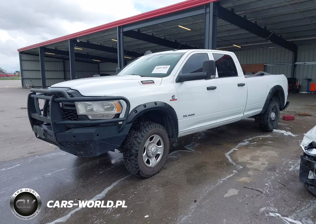 2021 Ram 3500 Tradesman 4X4 8' Box VIN:3C63R3GL8MG687368 - 2