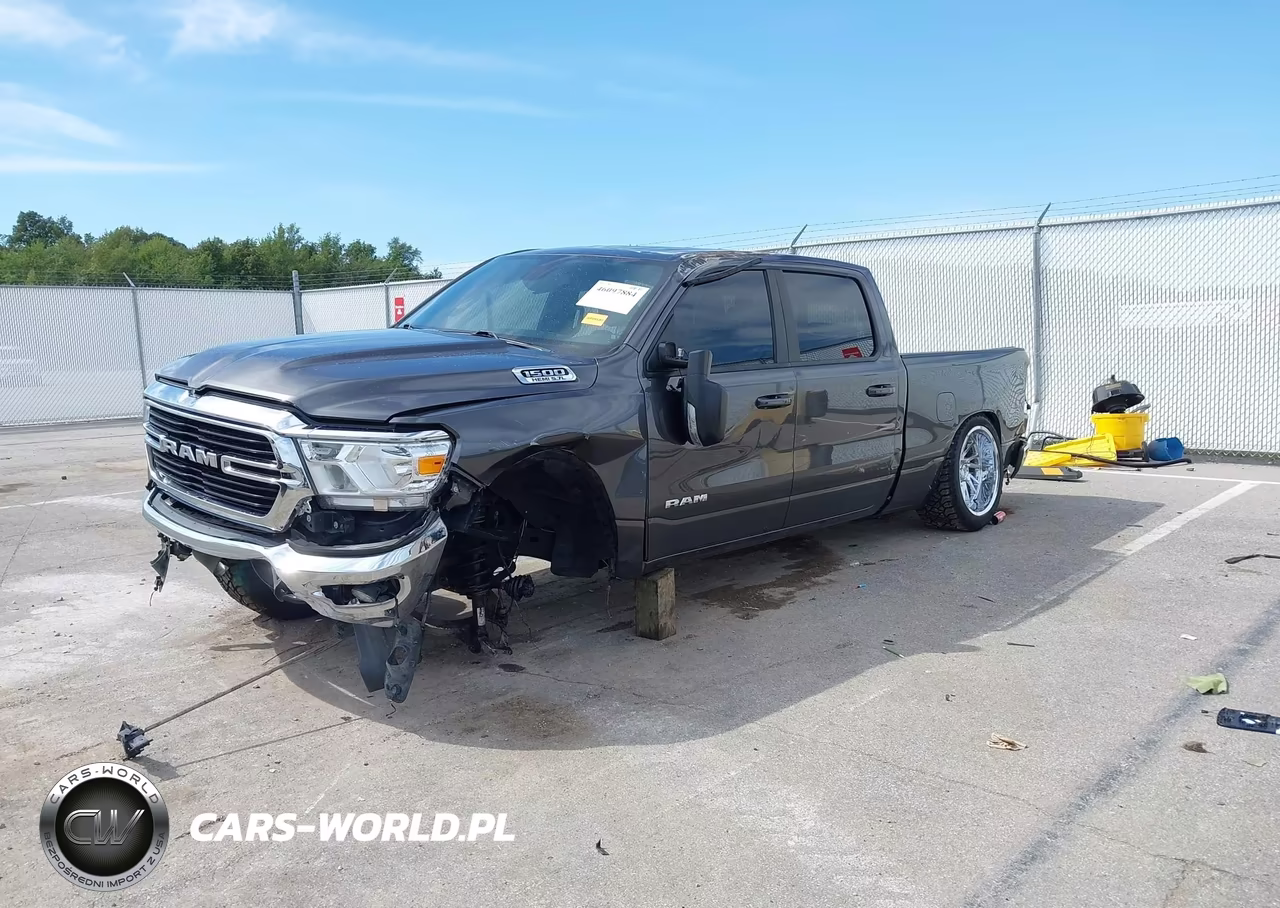2021 Ram 1500 Big Horn 4X4 6'4 Box VIN:1C6SRFMT1MN619132 - 2