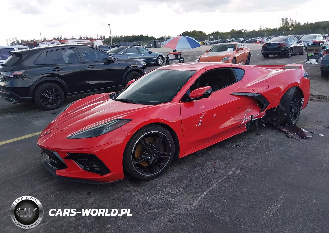 2022 Chevrolet Corvette Stingray Rwd 1Lt VIN:1G1YA2D4XN5119363 - 2