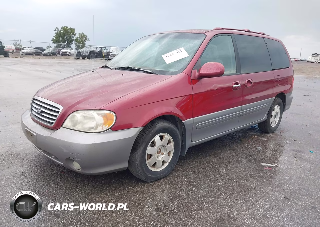 2002 Kia Sedona Ex-Lx VIN:KNDUP131226333033 - 2