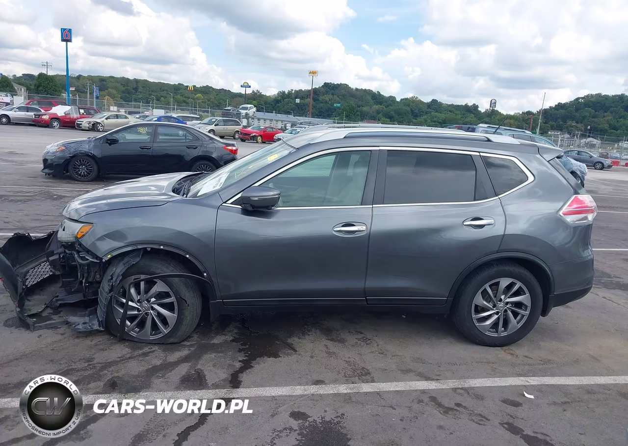 2015 Nissan Rogue Sl VIN:5N1AT2MT4FC809323 - 15