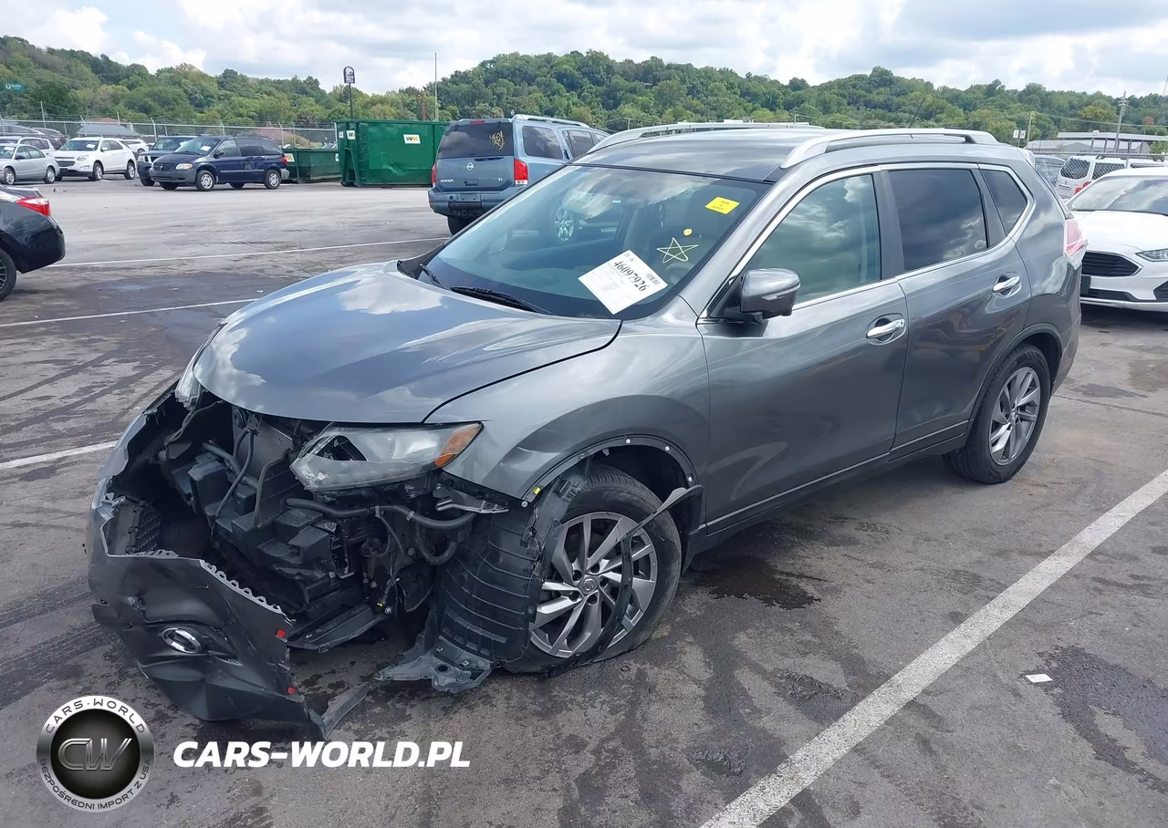 2015 Nissan Rogue Sl VIN:5N1AT2MT4FC809323 - 2
