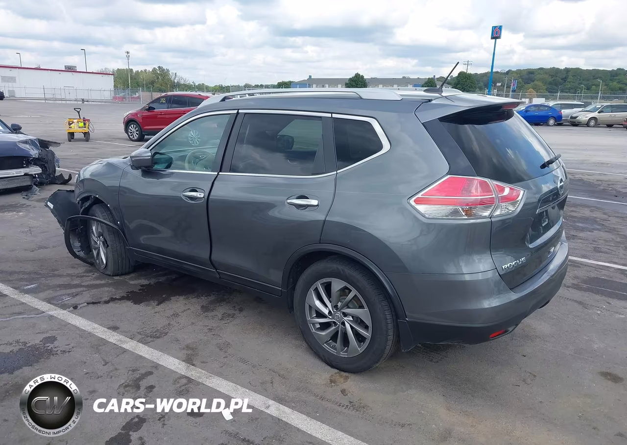 2015 Nissan Rogue Sl VIN:5N1AT2MT4FC809323 - 3
