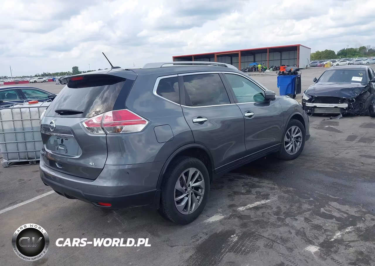 2015 Nissan Rogue Sl VIN:5N1AT2MT4FC809323 - 4