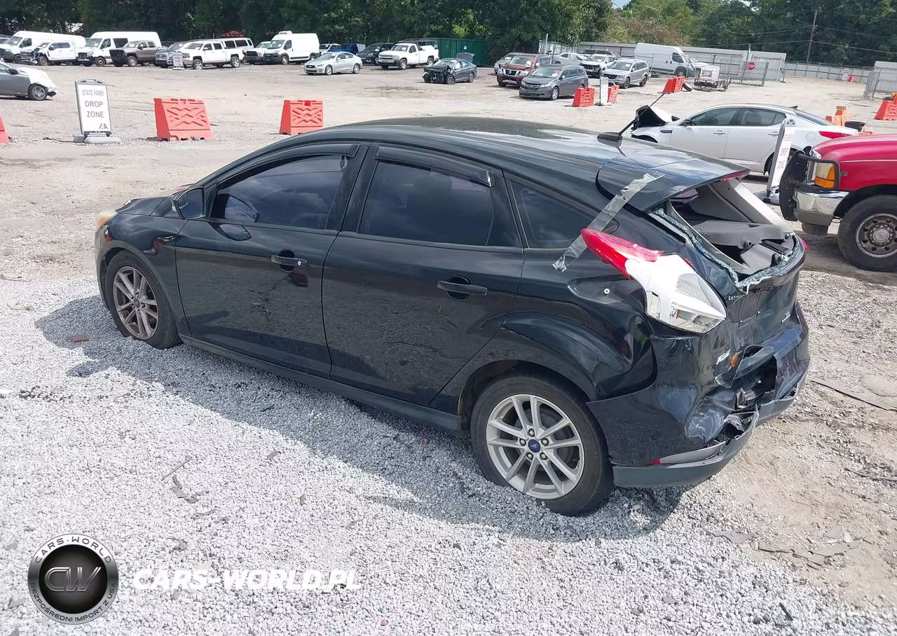 2016 Ford Focus Se VIN:1FADP3K29GL368334 - 3