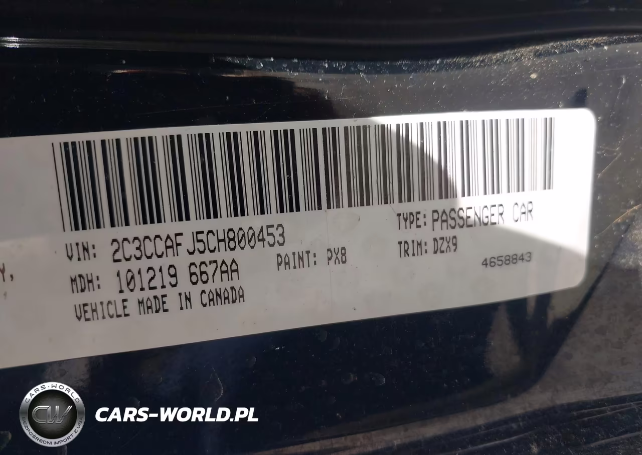 2012 Chrysler 300 Srt8 VIN:2C3CCAFJ5CH800453 - 9