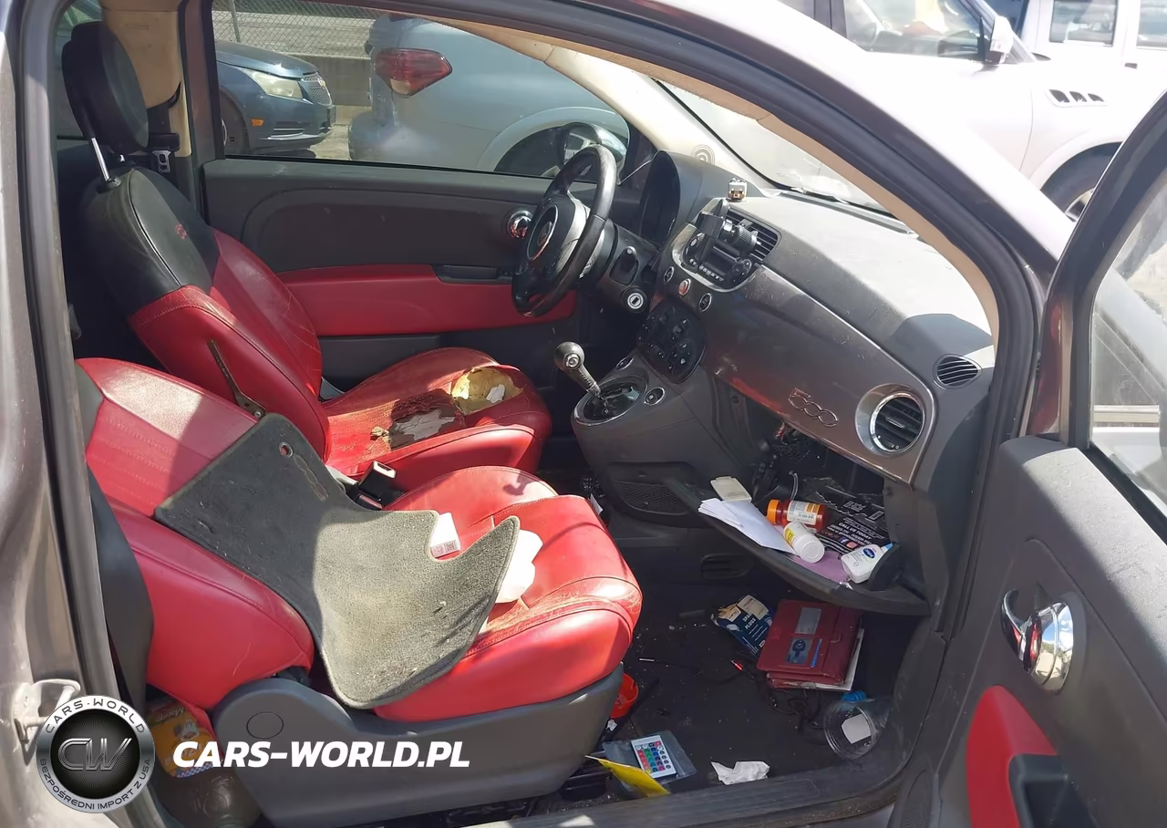 2012 Fiat 500 Lounge VIN:3C3CFFCR2CT117633 - 5