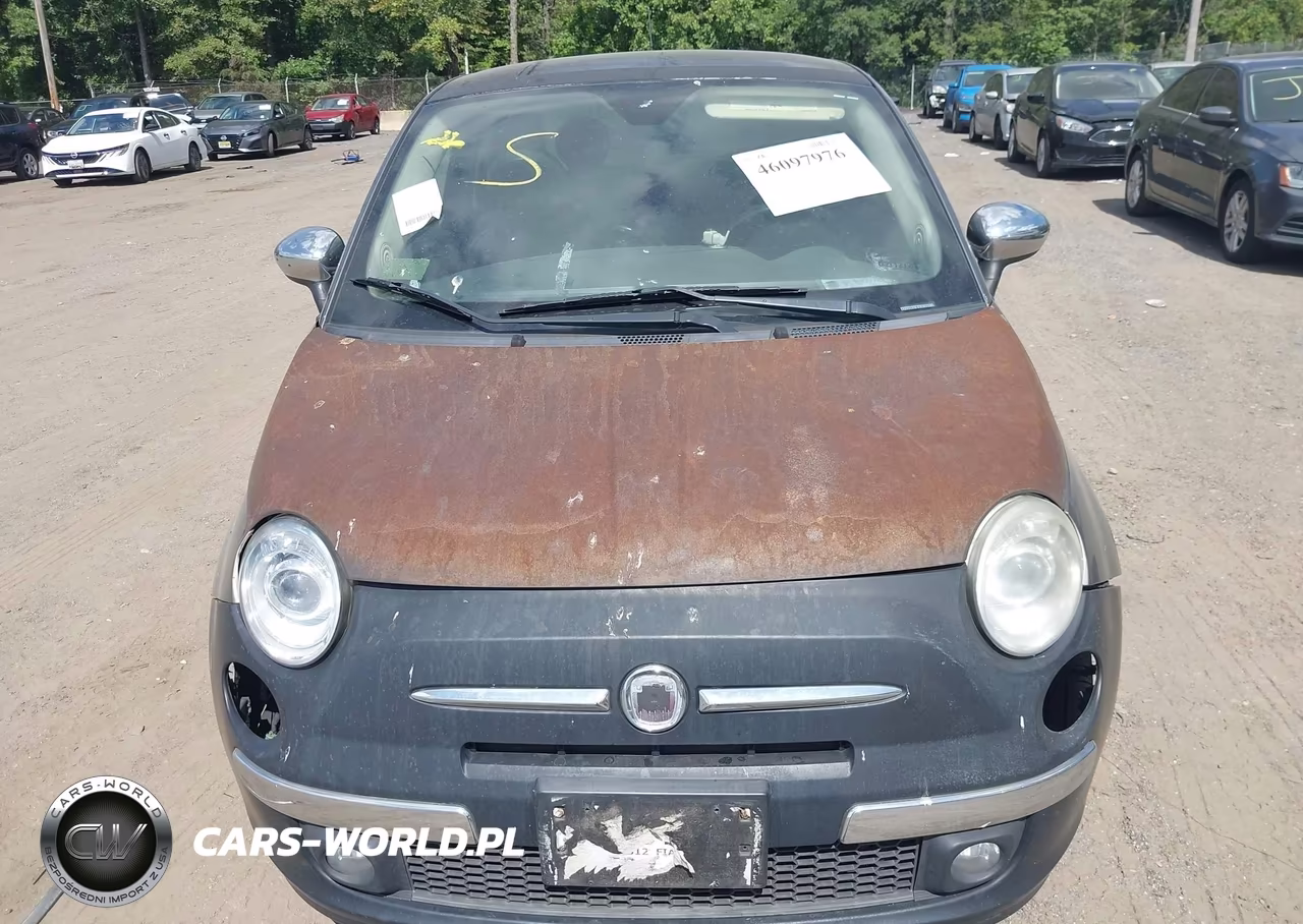 2012 Fiat 500 Lounge VIN:3C3CFFCR2CT117633 - 6