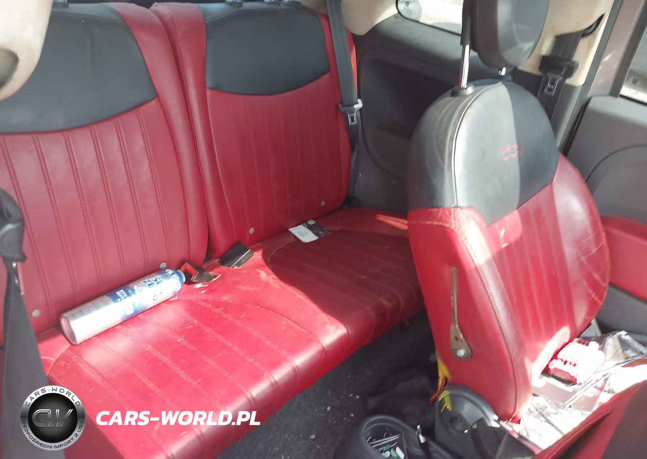 2012 Fiat 500 Lounge VIN:3C3CFFCR2CT117633 - 8