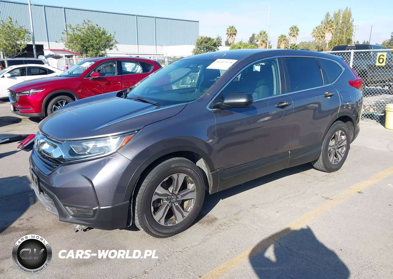 2018 Honda Cr-V Lx VIN:2HKRW5H35JH427325 - 2