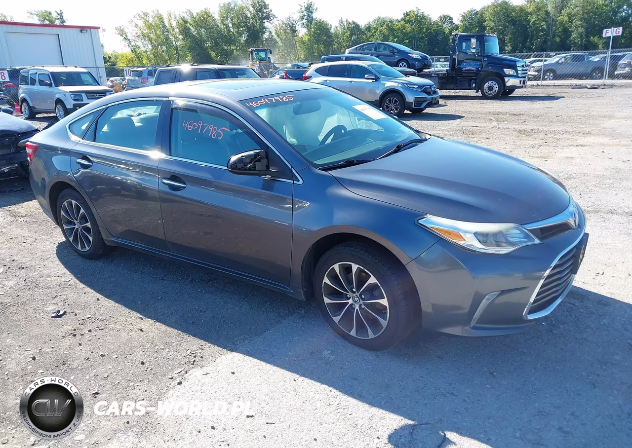 2016 Toyota Avalon Xle Premium