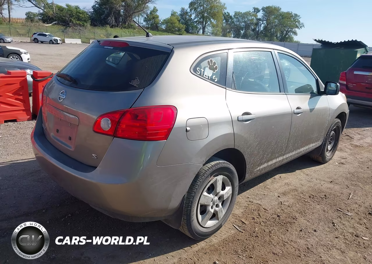 2009 Nissan Rogue S VIN:JN8AS58T89W051349 - 4