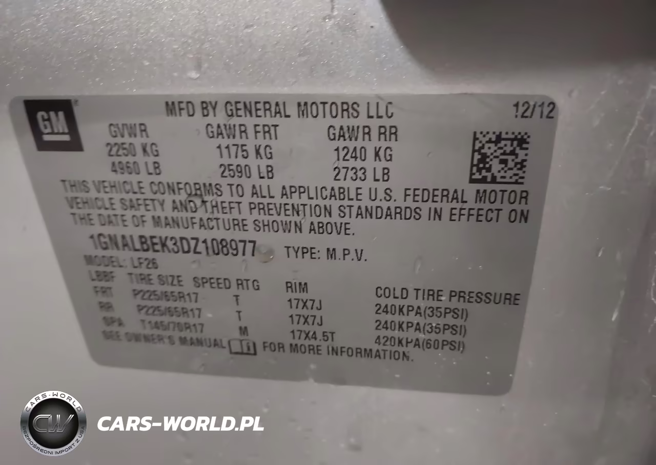 2013 Chevrolet Equinox Ls VIN:1GNALBEK3DZ108977 - 9