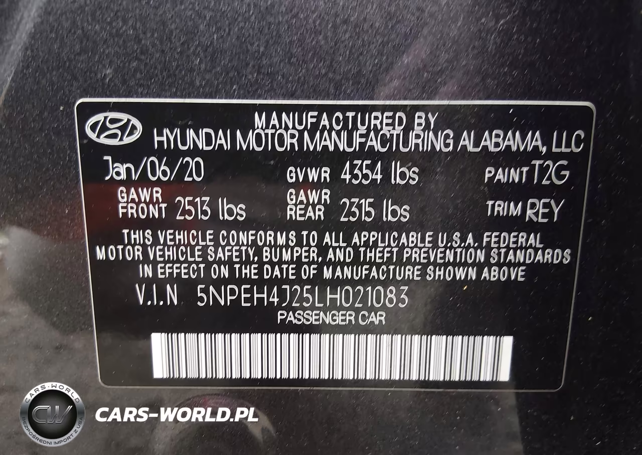 2020 Hyundai Sonata Limited VIN:5NPEH4J25LH021083 - 9