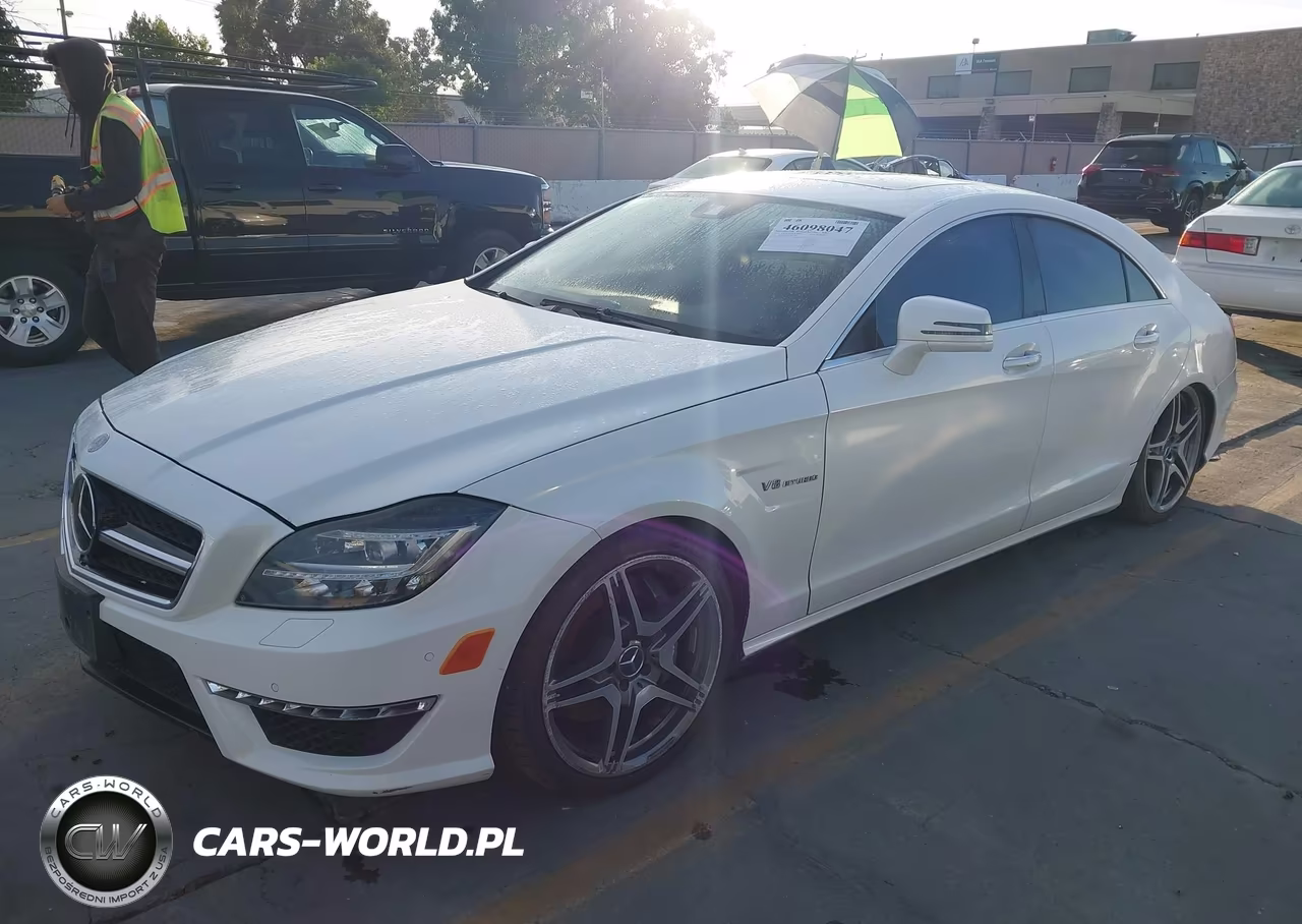 2012 Mercedes-Benz Cls 63 Amg VIN:WDDLJ7EB0CA017186 - 2