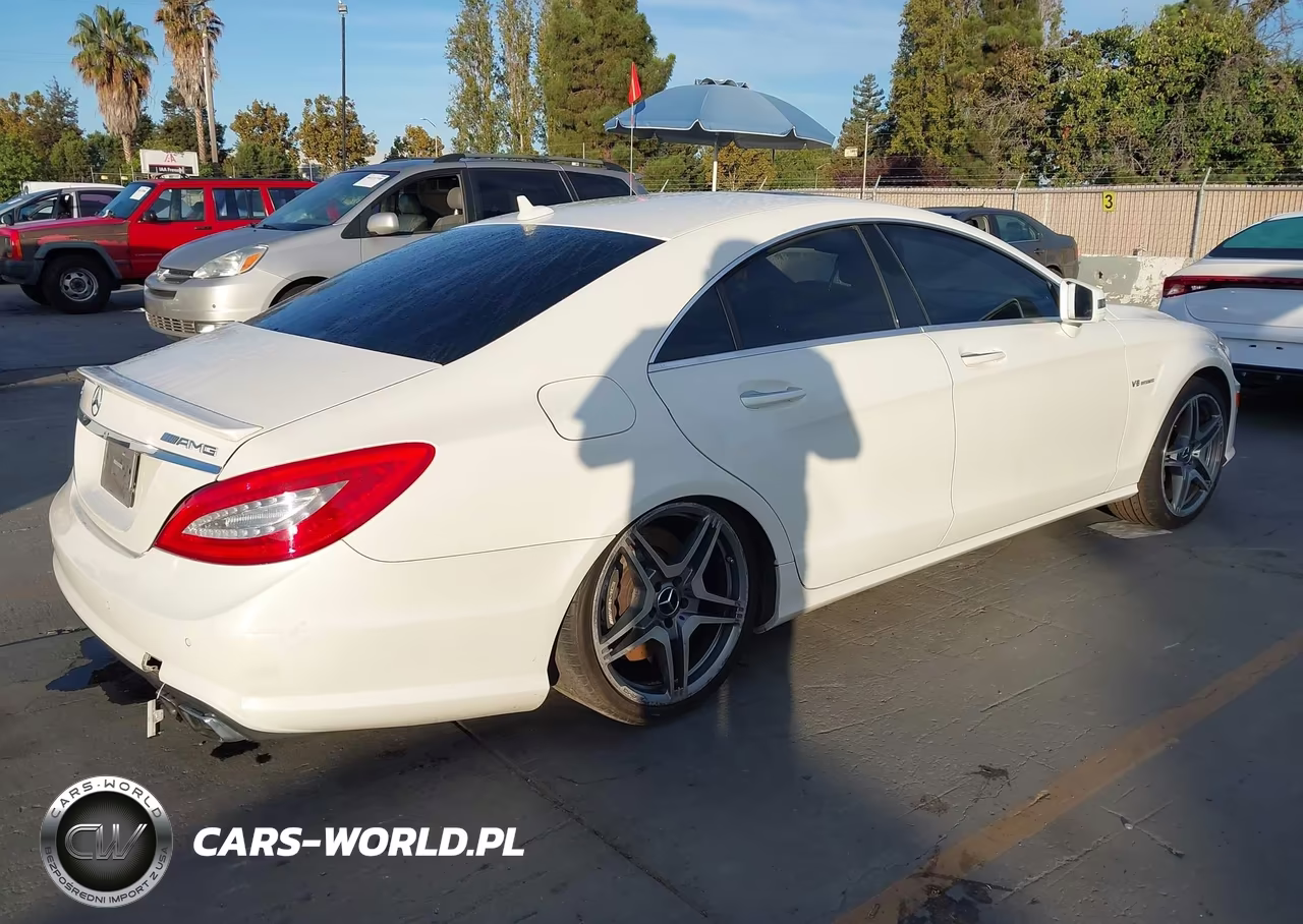 2012 Mercedes-Benz Cls 63 Amg VIN:WDDLJ7EB0CA017186 - 4