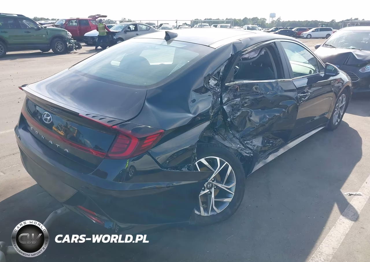 2021 Hyundai Sonata Sel VIN:5NPEF4JAXMH092777 - 4