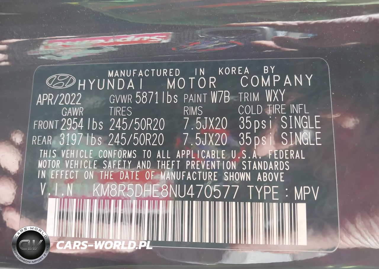 2022 Hyundai Palisade Limited VIN:KM8R5DHE8NU470577 - 9
