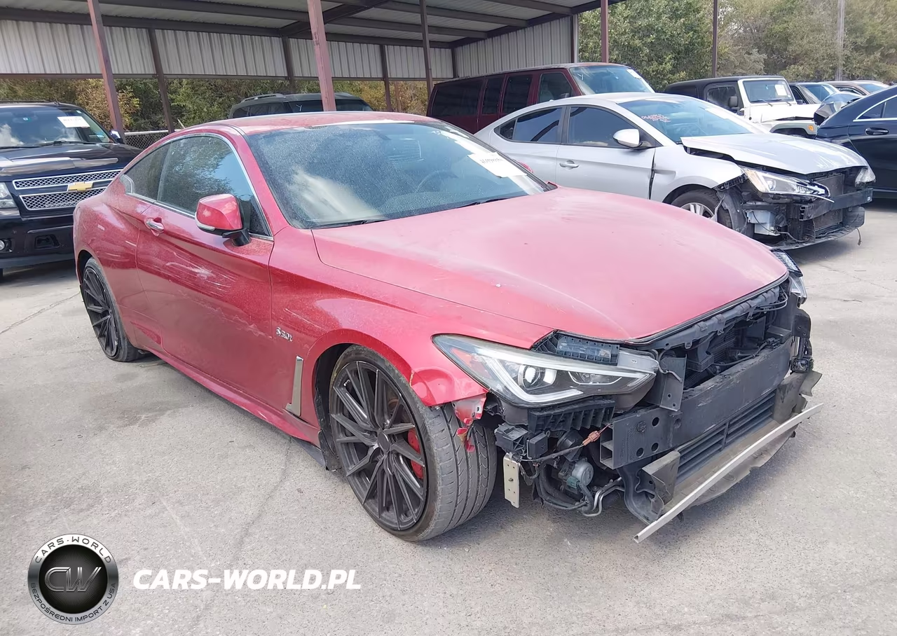 2017 Infiniti Q60 Red Sport 400