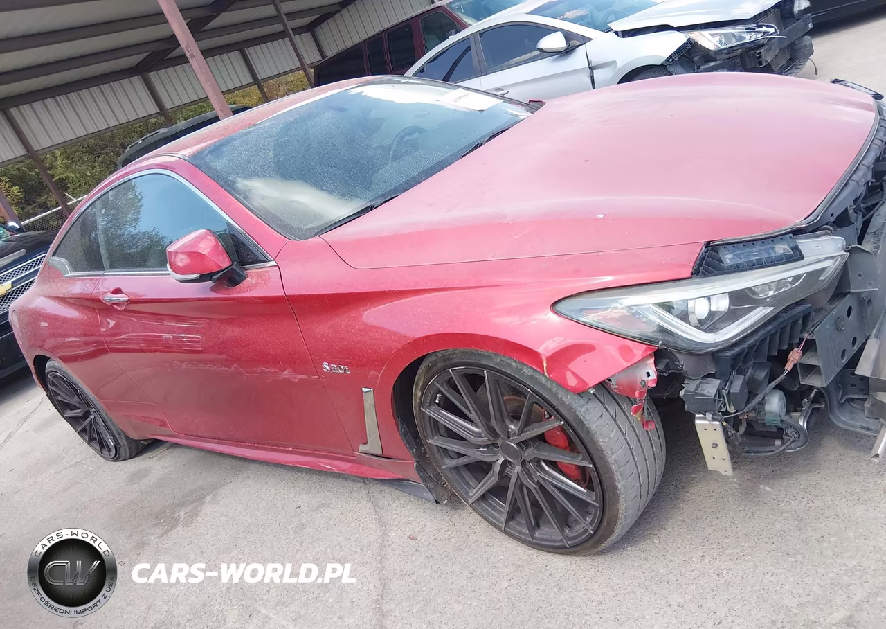 2017 Infiniti Q60 Red Sport 400 VIN:JN1FV7EK5HM610773 - 13