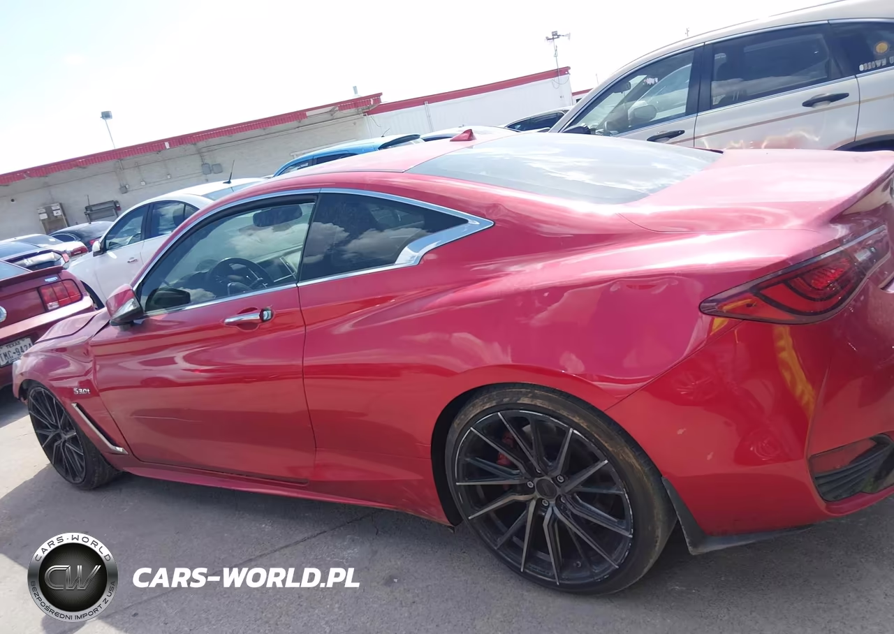 2017 Infiniti Q60 Red Sport 400 VIN:JN1FV7EK5HM610773 - 14