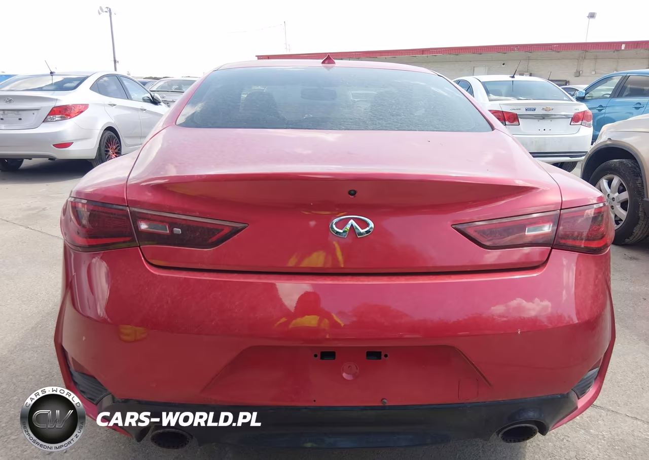 2017 Infiniti Q60 Red Sport 400 VIN:JN1FV7EK5HM610773 - 16