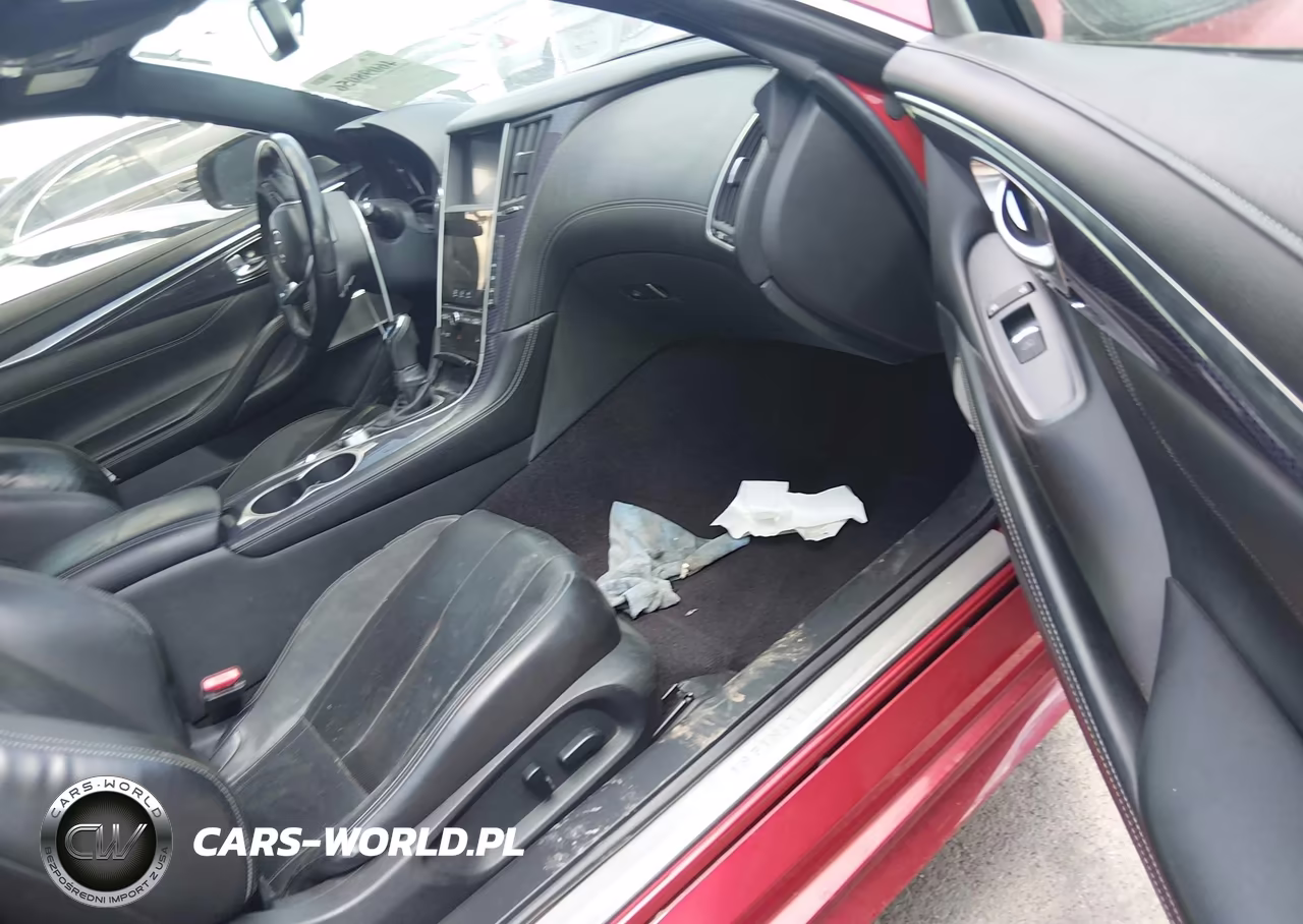 2017 Infiniti Q60 Red Sport 400 VIN:JN1FV7EK5HM610773 - 5
