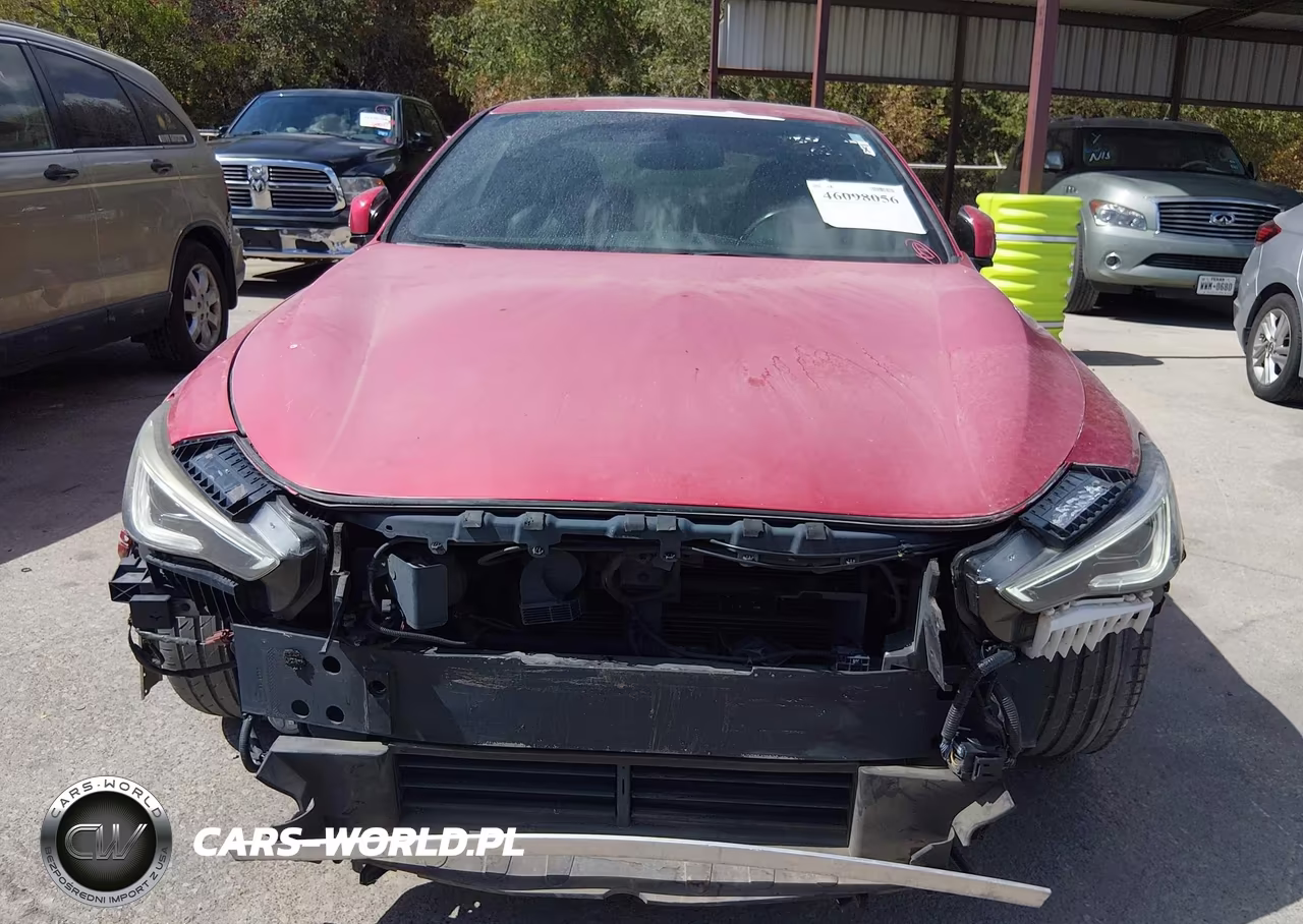 2017 Infiniti Q60 Red Sport 400 VIN:JN1FV7EK5HM610773 - 6
