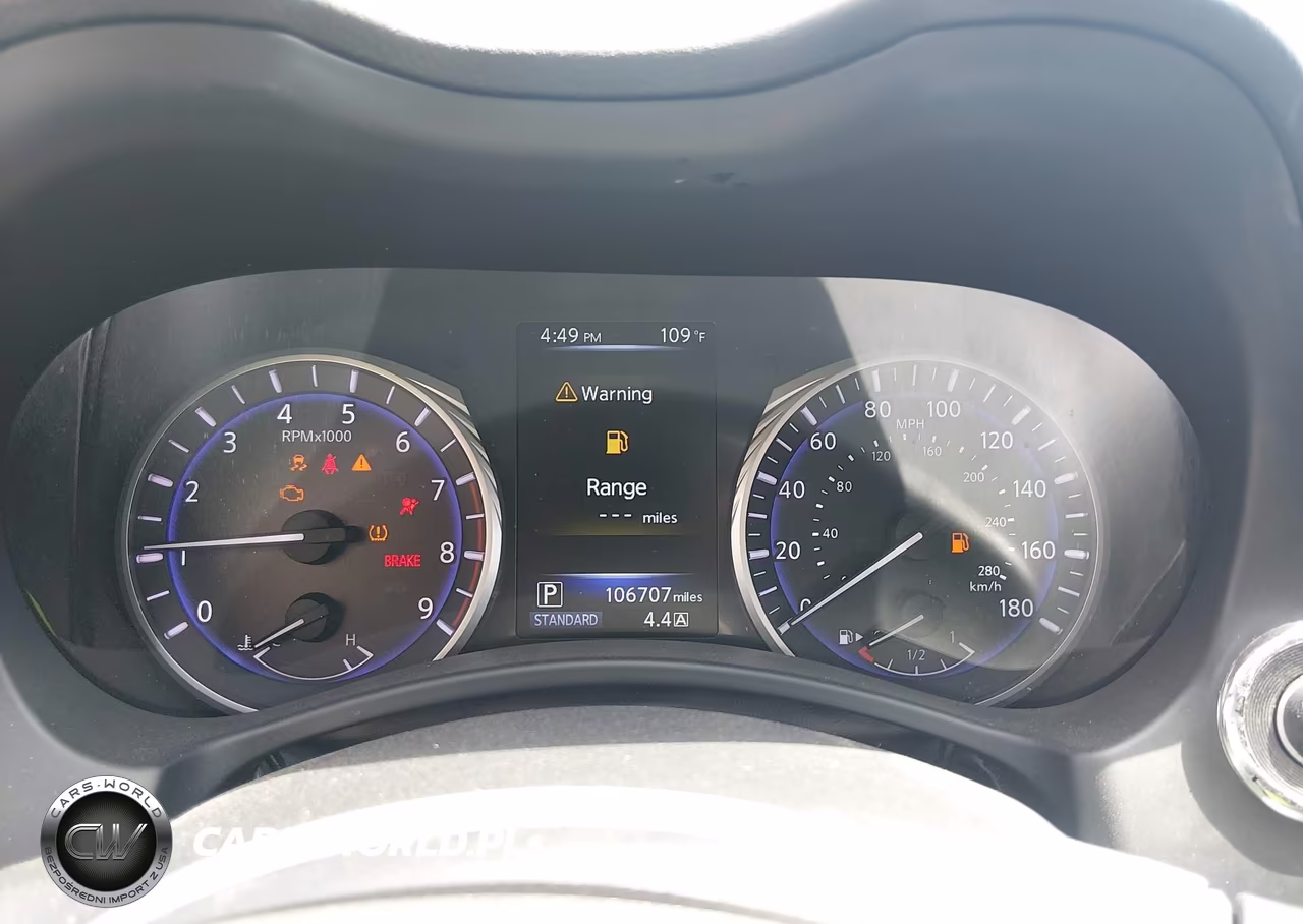 2017 Infiniti Q60 Red Sport 400 VIN:JN1FV7EK5HM610773 - 7