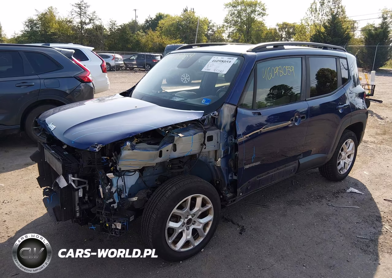 2017 Jeep Renegade Latitude 4X4 VIN:ZACCJBBB8HPF02412 - 2