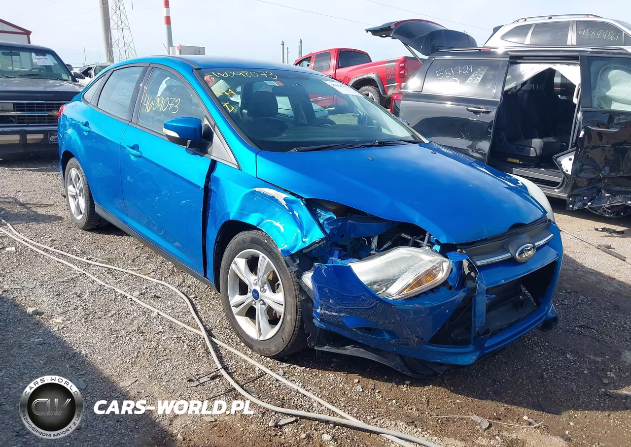 2014 Ford Focus Se VIN:1FADP3F23EL347390 - 1