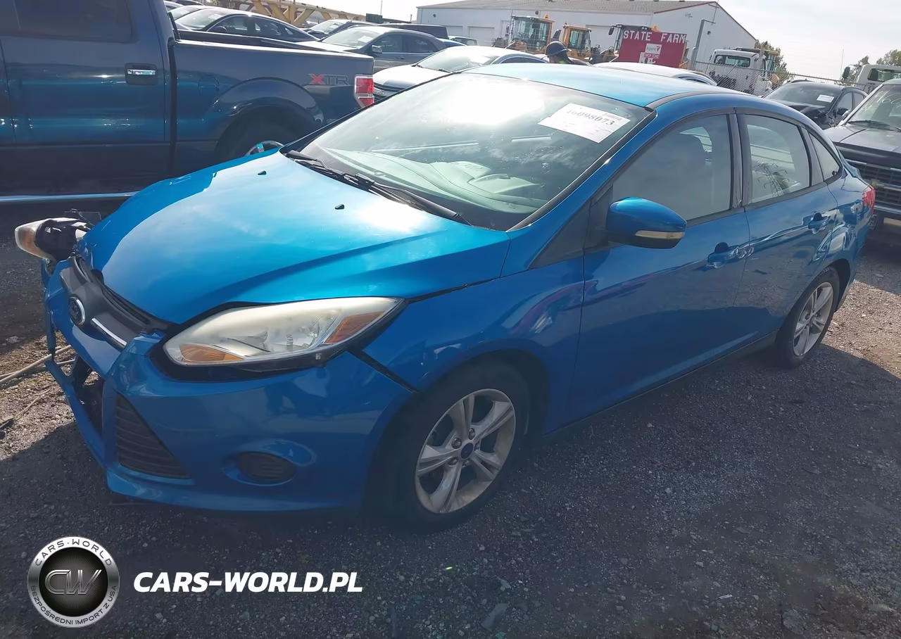 2014 Ford Focus Se VIN:1FADP3F23EL347390 - 2