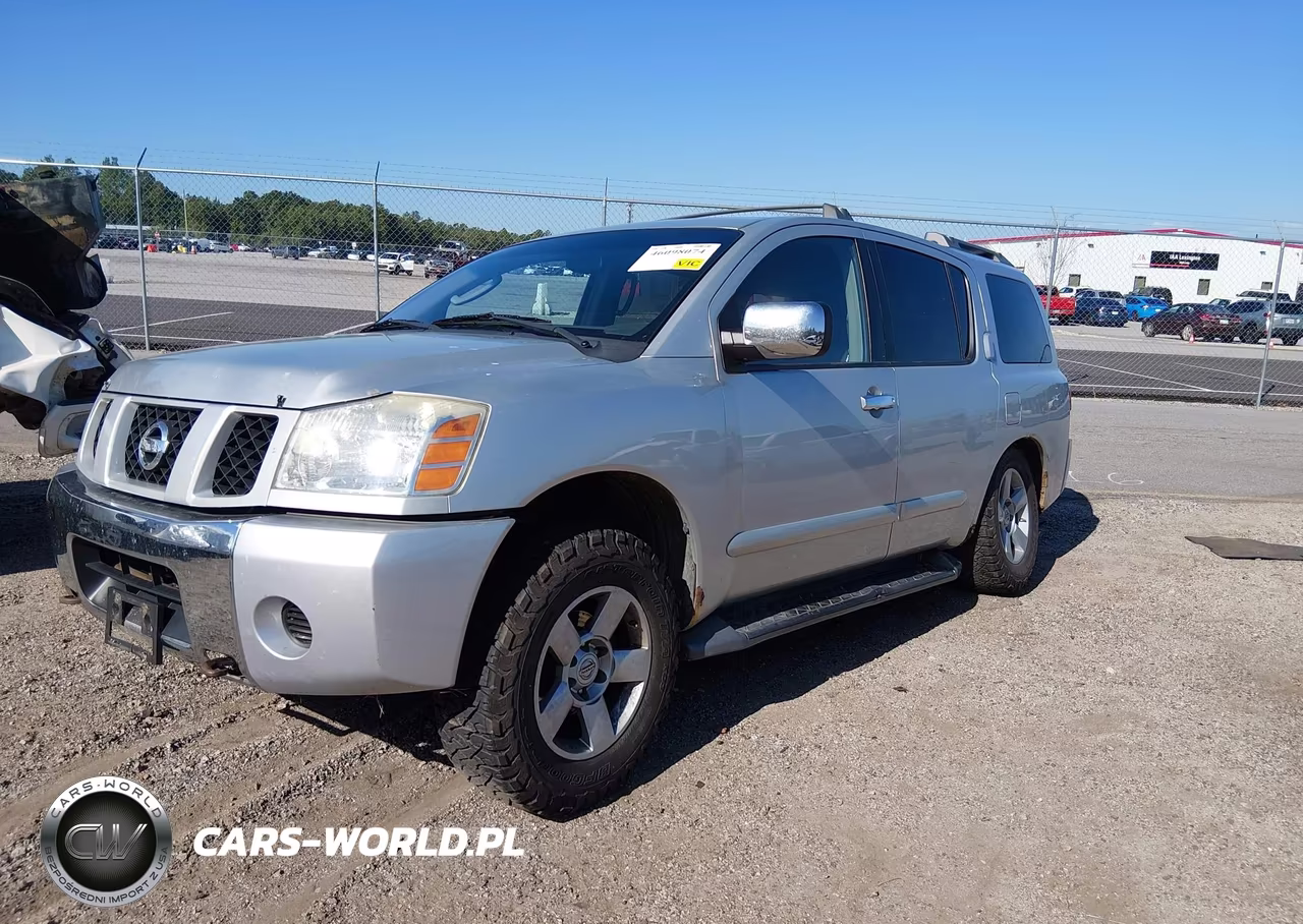 2004 Nissan Pathfinder Armada Se VIN:5N1AA08BX4N721129 - 2
