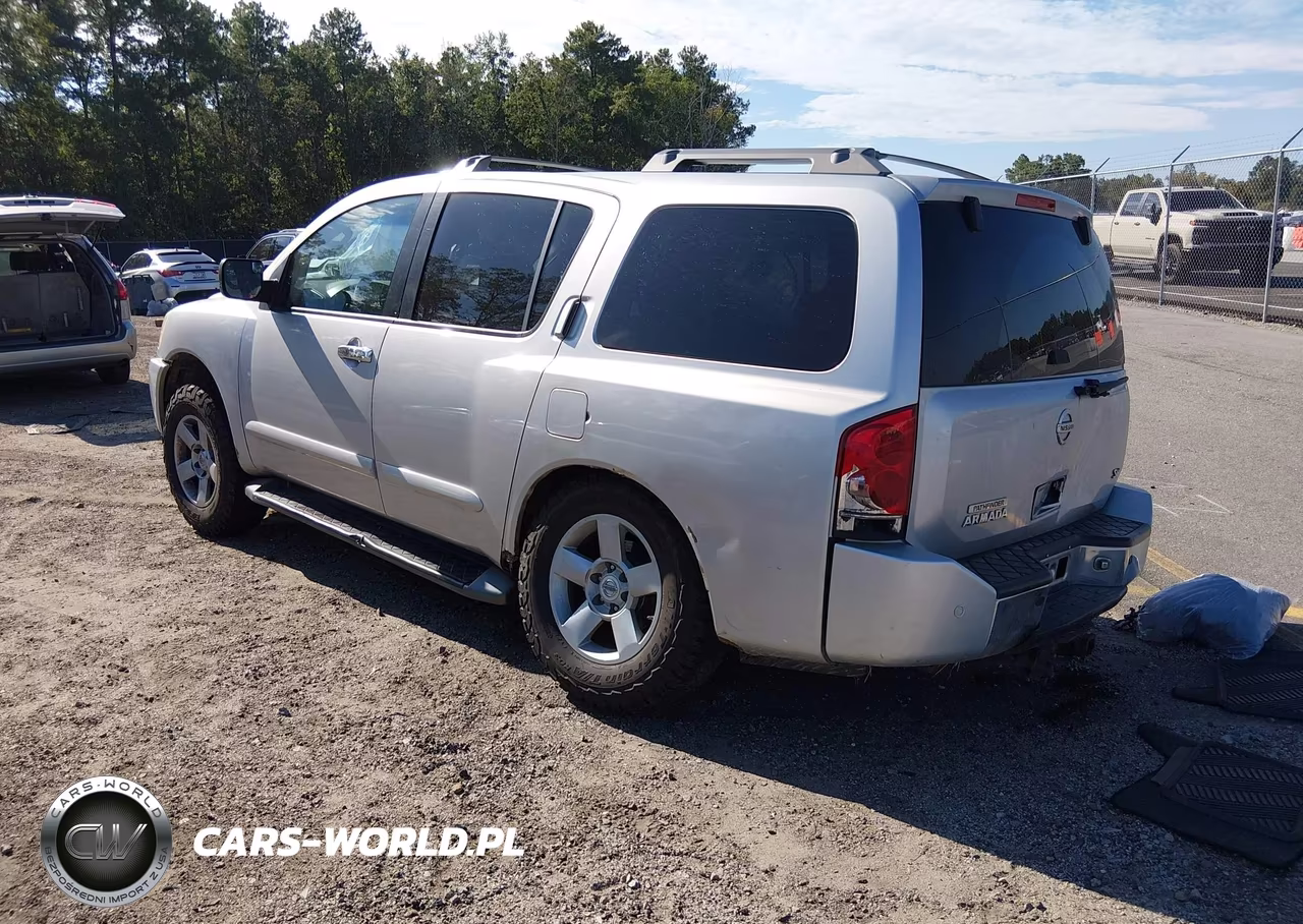 2004 Nissan Pathfinder Armada Se VIN:5N1AA08BX4N721129 - 3