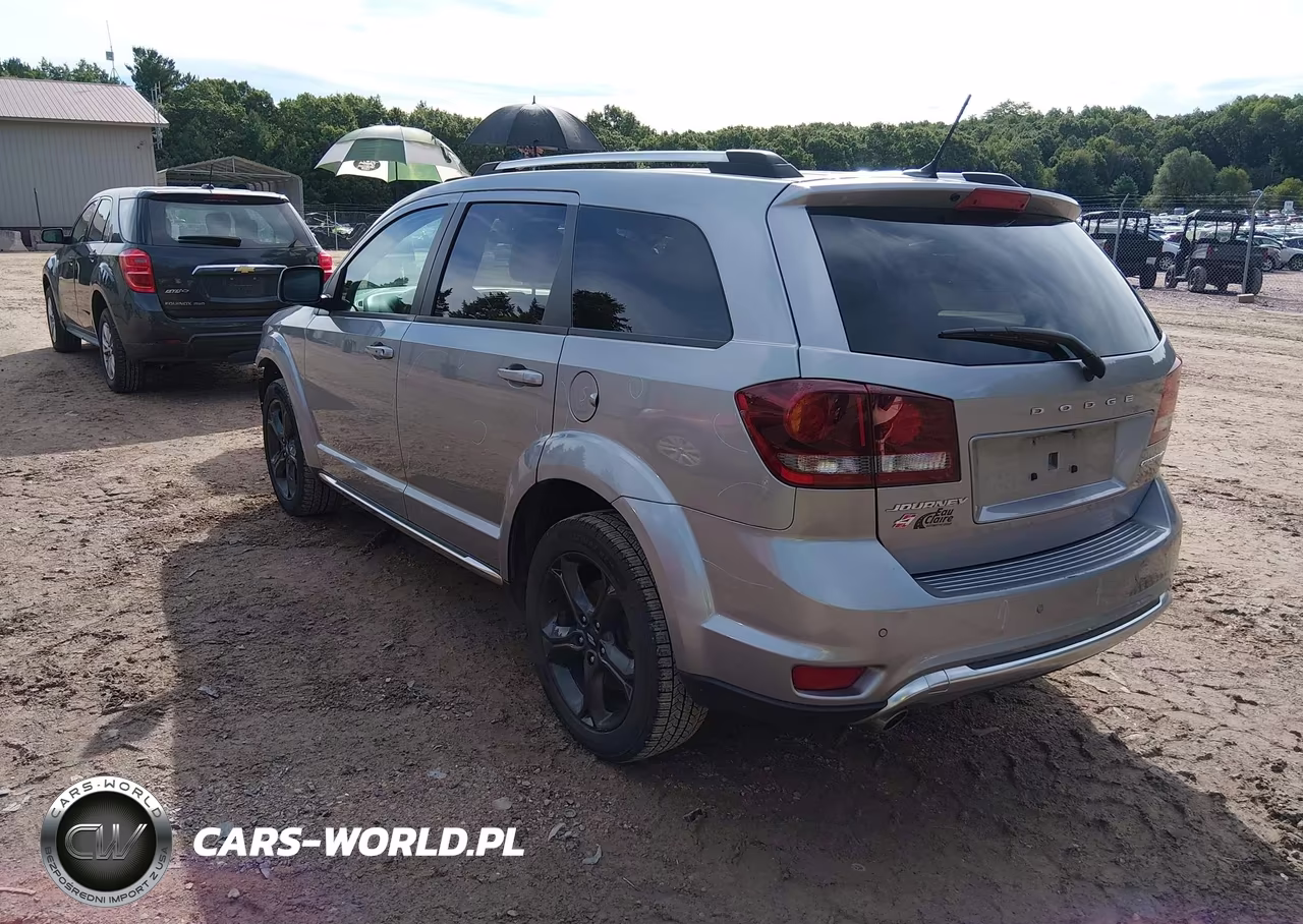2018 Dodge Journey Crossroad Awd VIN:3C4PDDGG2JT449682 - 3