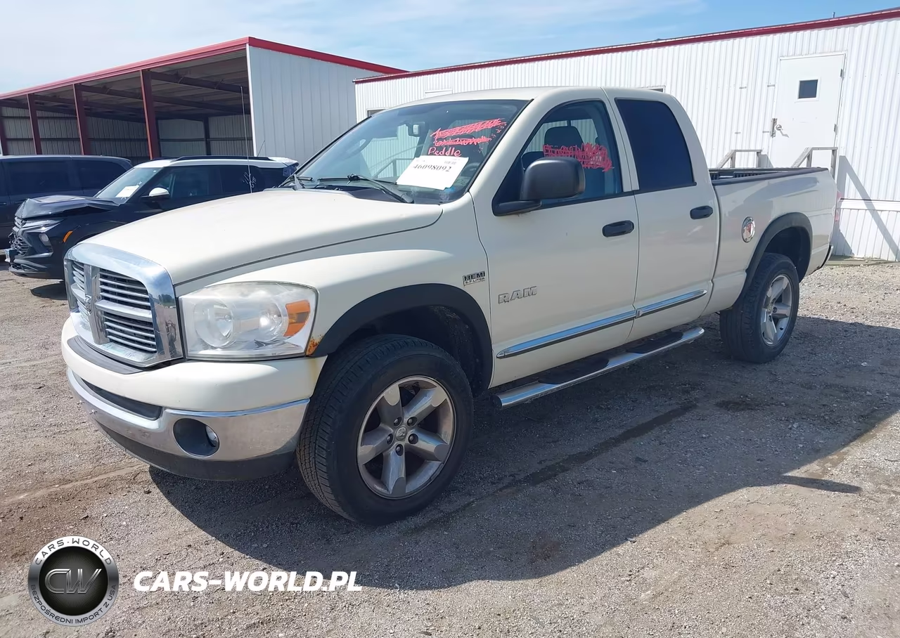 2008 Dodge Ram 1500 Slt VIN:1D7HU18298J164202 - 2
