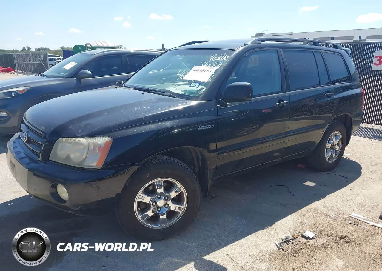 2001 Toyota Highlander V6 VIN:JTEGF21A610023828 - 2