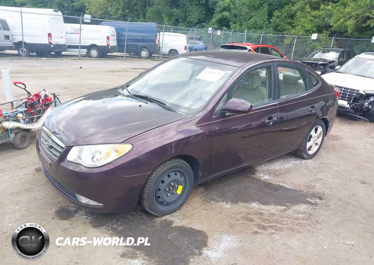 2007 Hyundai Elantra Gls-Limited-Se VIN:KMHDU46D57U077324 - 2
